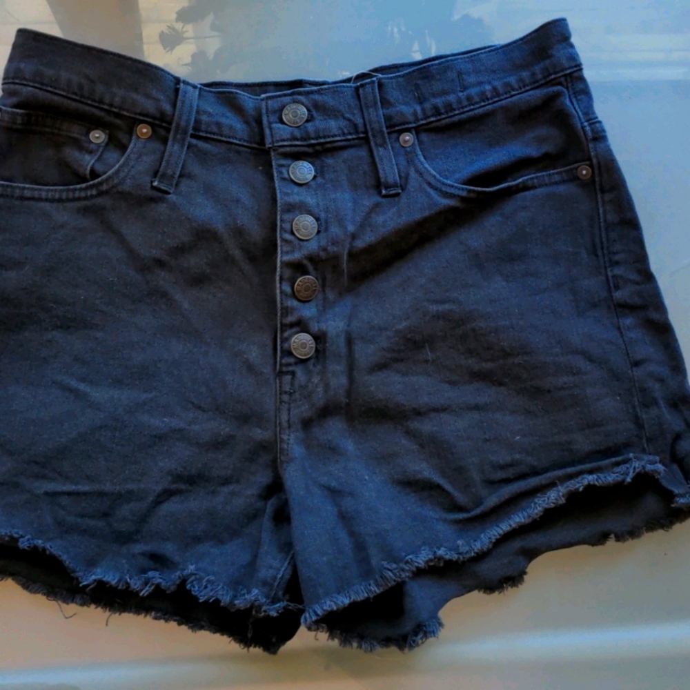 Madewell high rise shorts